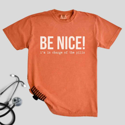 Be Nice Funny T-shirt